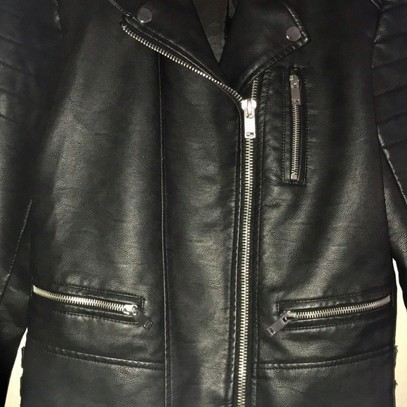 Leather Biker Jacket - Picture 4 of 6